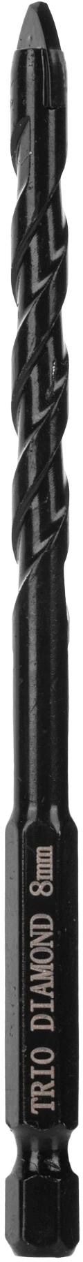 Сверло Trio-Diamond 430108 по керамогр/плит/кирп Д=8мм для дрелей/перфораторов Сверло Trio-Diamond 430108 по керамогр/плит/кирп Д=8мм для дрелей/перфораторов