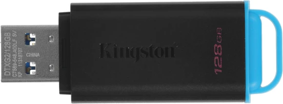 Флеш Диск Kingston 128GB DataTraveler Exodia DTXG2/128GB USB3.0 черный/голубой Флеш Диск Kingston 128GB DataTraveler Exodia DTXG2/128GB USB3.0 черный/голубой