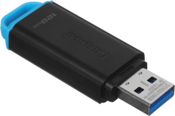 Флеш Диск Kingston 128GB DataTraveler Exodia DTXG2/128GB USB3.0 черный/голубой Флеш Диск Kingston 128GB DataTraveler Exodia DTXG2/128GB USB3.0 черный/голубой
