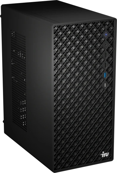 ПК IRU Tactio 310H6SBV MT i3 13100 (3.4) 8Gb SSD256Gb UHDG 730 FreeDOS GbitEth 450W черный (2111205)