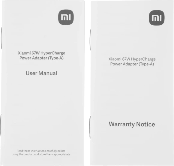 Сетевое зар./устр. Xiaomi 67W HyperCharge Power Adapter 67W 3.25A (PD) USB универсальное белый (BHR07SKEU) Сетевое зар./устр. Xiaomi 67W HyperCharge Power Adapter 67W 3.25A (PD) USB универсальное белый (BHR07SKEU)