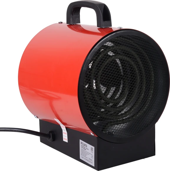 Тепловая пушка электрическая Ресанта ТЭП-3000К 3000Вт красный
