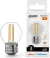 Лампа филам. Gauss Filament 10Вт цок.:E27 шар 220B св.свеч.бел.теп. (упак.:1шт) (52210)