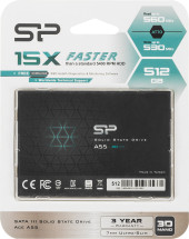 Накопитель SSD Silicon Power SATA-III 512GB SP512GBSS3A55S25 Ace A55 2.5"