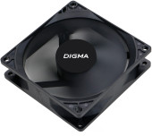 Вентилятор для корпуса Digma DFAN-90 90х90x25 черный 3-pin 4-pin (Molex) 23дБ Ret Вентилятор для корпуса Digma DFAN-90 90х90x25 черный 3-pin 4-pin (Molex) 23дБ Ret