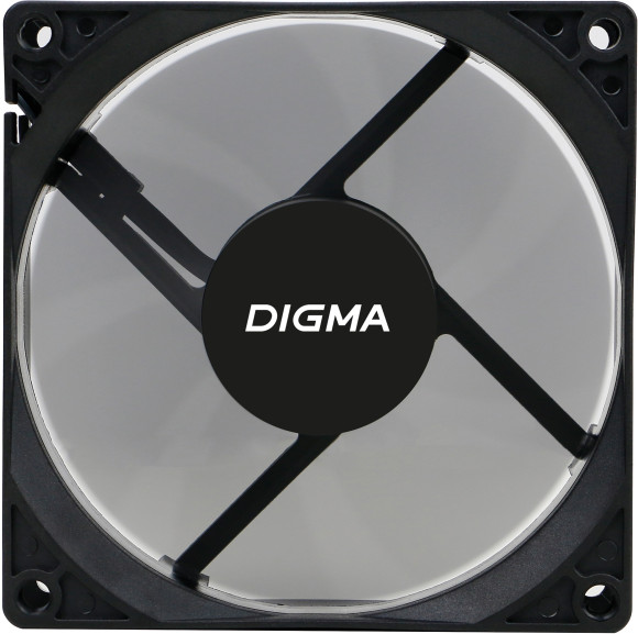 Вентилятор для корпуса Digma DFAN-90 90х90x25 черный 3-pin 4-pin (Molex) 23дБ Ret Вентилятор для корпуса Digma DFAN-90 90х90x25 черный 3-pin 4-pin (Molex) 23дБ Ret