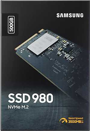 Накопитель SSD Samsung PCIe 3.0 x4 500GB MZ-V8V500BW 980 M.2 2280