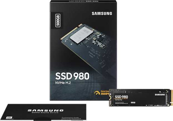 Накопитель SSD Samsung PCIe 3.0 x4 500GB MZ-V8V500BW 980 M.2 2280