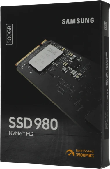 Накопитель SSD Samsung PCIe 3.0 x4 500GB MZ-V8V500BW 980 M.2 2280
