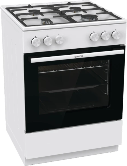 Плита Газовая Gorenje GG6A10WFFM белый (без крышки) реш.сталь