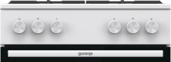 Плита Газовая Gorenje GG6A10WFFM белый (без крышки) реш.сталь