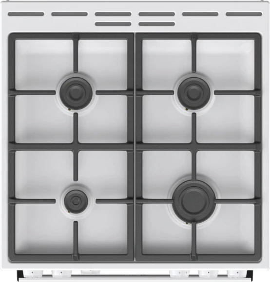 Плита Газовая Gorenje GG6A10WFFM белый (без крышки) реш.сталь