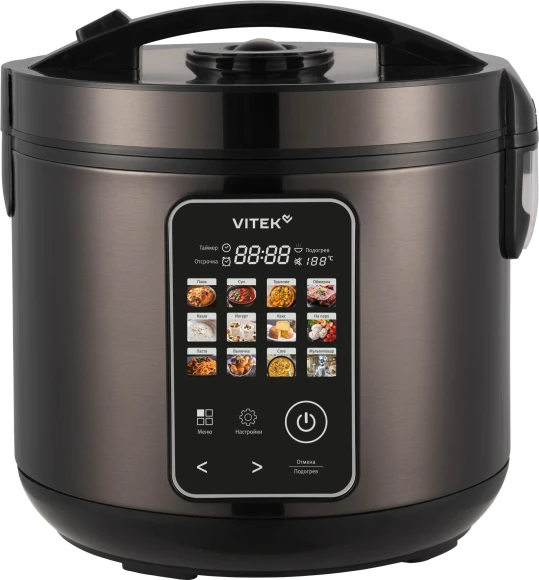 Мультиварка Vitek VT-MC0501 5л 900Вт черный Мультиварка Vitek VT-MC0501 5л 900Вт черный