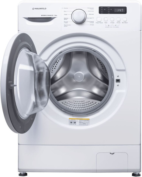 Стиральная машина Maunfeld MFWM127WH051D класс: A+++ загр.фронтальная макс.:7кг белый