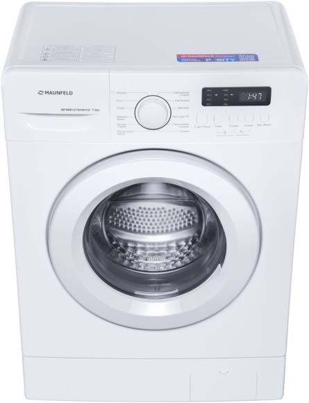 Стиральная машина Maunfeld MFWM127WH051D класс: A+++ загр.фронтальная макс.:7кг белый