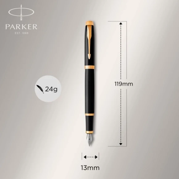 Ручка перьев. Parker IM Core F321 (1931645) Black GT F сталь нержавеющая подар.кор. Ручка перьев. Parker IM Core F321 (1931645) Black GT F сталь нержавеющая подар.кор.