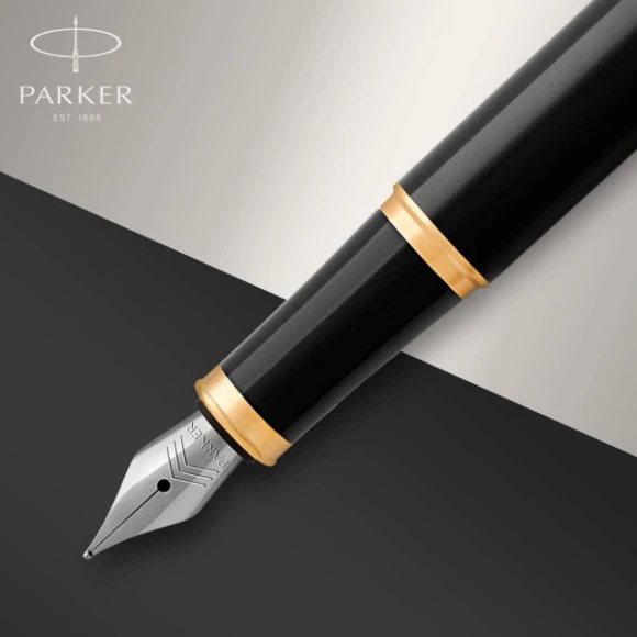 Ручка перьев. Parker IM Core F321 (1931645) Black GT F сталь нержавеющая подар.кор. Ручка перьев. Parker IM Core F321 (1931645) Black GT F сталь нержавеющая подар.кор.
