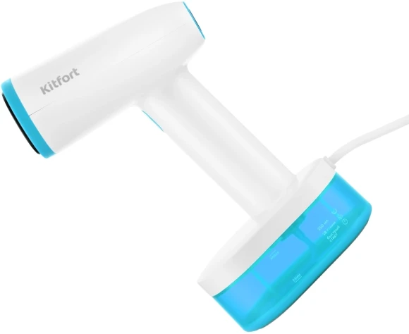 Отпариватель ручной Kitfort КТ-985-3 1600Вт бирюзовый Отпариватель ручной Kitfort КТ-985-3 1600Вт бирюзовый