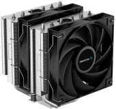 Устройство охлаждения(кулер) Deepcool AG620 Soc-AM5/AM4/1200/1700/1851 черный 4-pin 15-29dB Al+Cu 260W 1300gr Ret (R-AG620-BKNNMN-G-1) Устройство охлаждения(кулер) Deepcool AG620 Soc-AM5/AM4/1200/1700/1851 черный 4-pin 15-29dB Al+Cu 260W 1300gr Ret (R-AG620-BKNNMN-G-1)