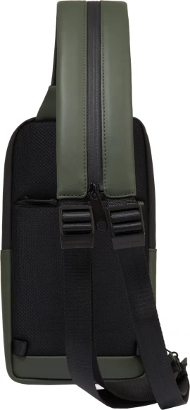 Рюкзак слинг Piquadro Corner 2.0 CA6466C2OW/VE зеленый полиэстер