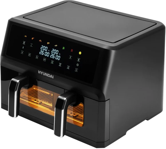 Аэрогриль Hyundai HYF-9089 2400Вт черный Аэрогриль Hyundai HYF-9089 2400Вт черный