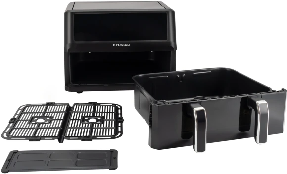 Аэрогриль Hyundai HYF-9089 2400Вт черный Аэрогриль Hyundai HYF-9089 2400Вт черный