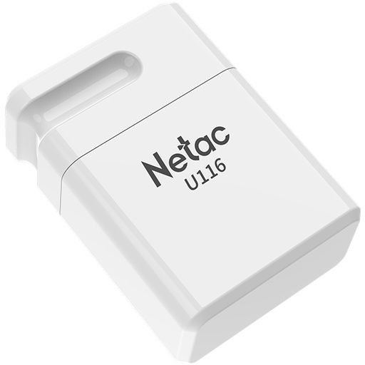 Флеш Диск Netac 32Gb U116 NT03U116N-032G-20WH USB2.0 белый Флеш Диск Netac 32Gb U116 NT03U116N-032G-20WH USB2.0 белый