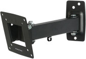 Кронштейн для телевизора Kromax OPTIMA-103 черный 10"-28" макс.25кг настенный поворотно-выдвижной и наклонный Кронштейн для телевизора Kromax OPTIMA-103 черный 10"-28" макс.25кг настенный поворотно-выдвижной и наклонный