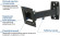 Кронштейн для телевизора Kromax OPTIMA-103 черный 10"-28" макс.25кг настенный поворотно-выдвижной и наклонный Кронштейн для телевизора Kromax OPTIMA-103 черный 10"-28" макс.25кг настенный поворотно-выдвижной и наклонный