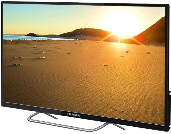 Телевизор LED PolarLine 42" 42PL11TC-SM черный FULL HD 60Hz DVB-T DVB-T2 DVB-C WiFi Smart TV (RUS)