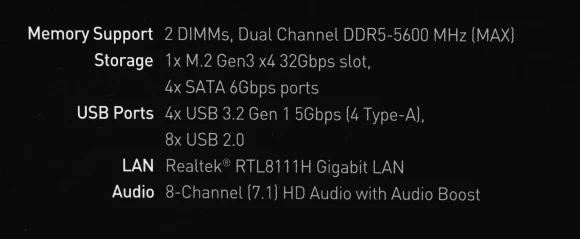 Материнская плата MSI PRO H610M-E Soc-1700 Intel H610 2xDDR5 mATX AC`97 8ch(7.1) GbLAN+VGA+HDMI