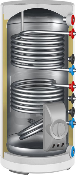 Водонагреватель Thermex IRP 200 V (combi) PRO 6кВт 200л через теплообменник напольный/белый Водонагреватель Thermex IRP 200 V (combi) PRO 6кВт 200л через теплообменник напольный/белый