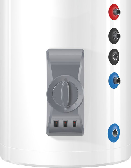 Водонагреватель Thermex IRP 200 V (combi) PRO 6кВт 200л через теплообменник напольный/белый Водонагреватель Thermex IRP 200 V (combi) PRO 6кВт 200л через теплообменник напольный/белый