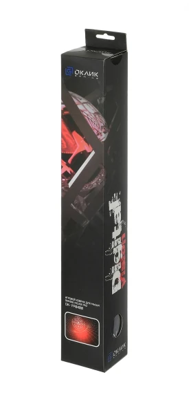 Коврик для мыши Оклик OK-FP0400 Большой красный 400x320x2мм