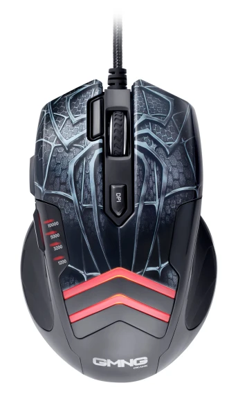 Мышь GMNG XM007 черный/серый оптическая 10000dpi USB для ноутбука 7but Мышь GMNG XM007 черный/серый оптическая 10000dpi USB для ноутбука 7but