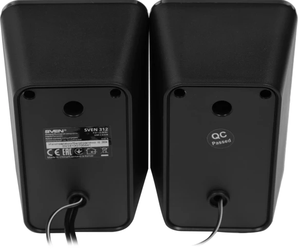 Колонки Sven 312 2.0 черный 4Вт Колонки Sven 312 2.0 черный 4Вт