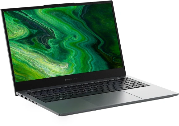 Ноутбук Digma Pro Fortis M Core i5 1334U 16Gb SSD512Gb Intel Iris Xe graphics 15.6" IPS FHD (1920x1080) Windows 11 Pro grey WiFi BT Cam 4250mAh (DN15P5-ADXW06)