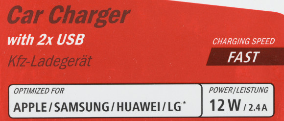 Автомобильное зар./устр. Hama H-1401660 12W 1.2A+1.2A 2xUSB универсальное черный (00173624)