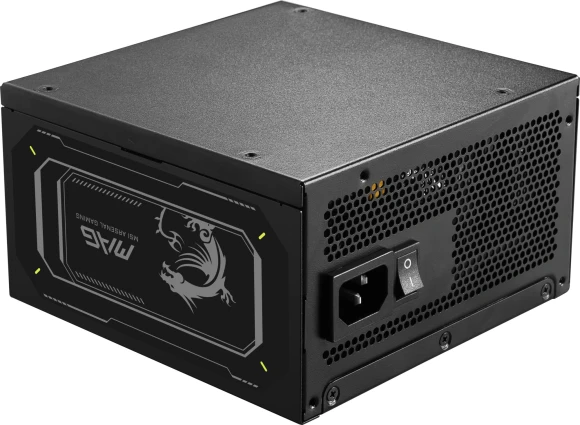 Блок питания MSI ATX 1000W MAG A1000GL PCIE5 80+ gold (20+4pin) APFC 135mm fan 15xSATA Cab Manag RTL