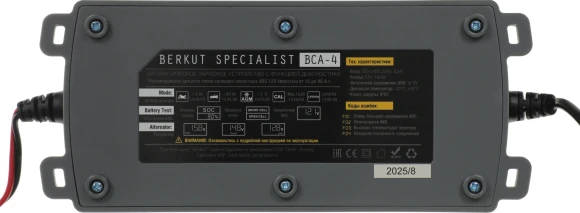 Зарядное устройство Berkut BCA-4