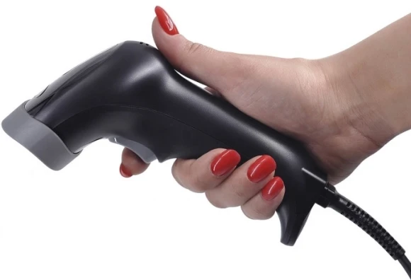 Сканер штрих-кода Mertech 1300GS 3m 2D проводной черный (4877)