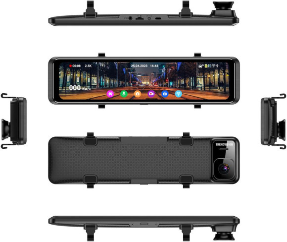 Видеорегистратор TrendVision MR-1100 черный 4Mpix 2160x3840 2160p 150гр. GPS SA 223