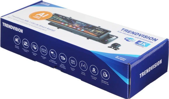 Видеорегистратор TrendVision MR-1100 черный 4Mpix 2160x3840 2160p 150гр. GPS SA 223