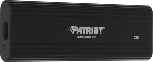 Накопитель SSD Patriot USB-C 2TB PTPL2TBPECB Lite Transporter черный