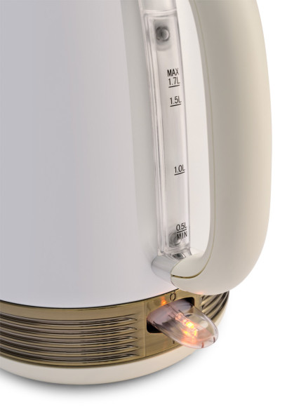 Чайник электрический Hyundai HYK-S4500 1.7л. 2200Вт жемчужный/золотистый корпус: металл/пластик Чайник электрический Hyundai HYK-S4500 1.7л. 2200Вт жемчужный/золотистый корпус: металл/пластик