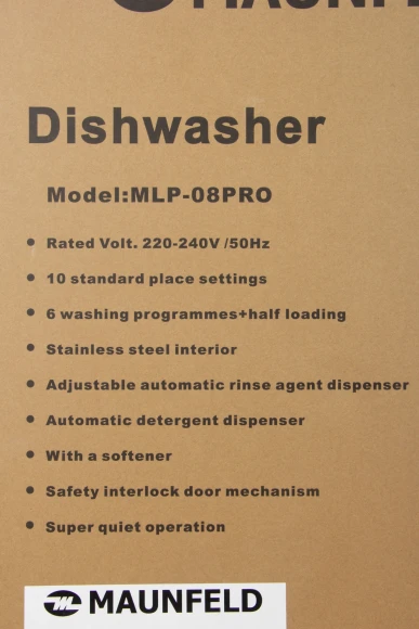 Посудомоечная машина встраив. Maunfeld MLP-08PRO 2100Вт узкая Посудомоечная машина встраив. Maunfeld MLP-08PRO 2100Вт узкая