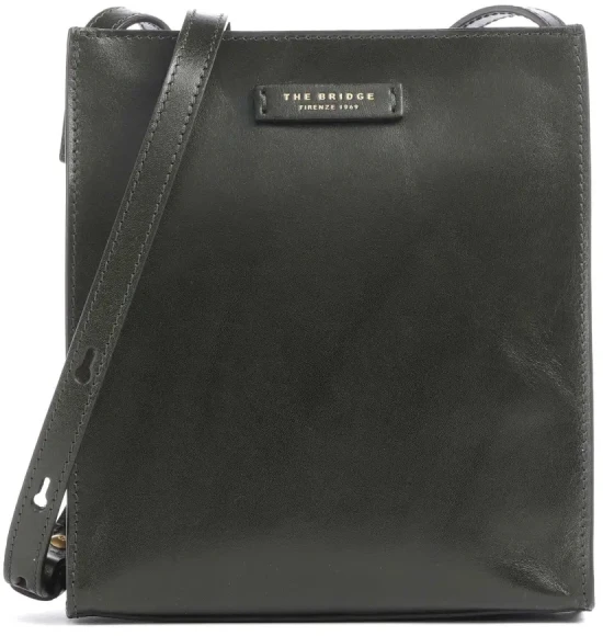 Сумка кросс-боди женская The Bridge Mirra 04160501/KP голубая натур.кожа