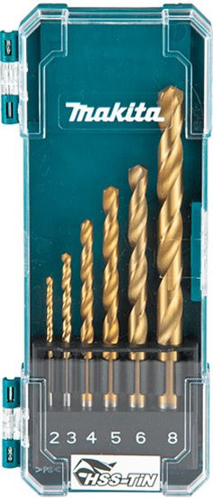 Набор сверл Makita D-72833 по металлу (6пред.) для дрелей Набор сверл Makita D-72833 по металлу (6пред.) для дрелей
