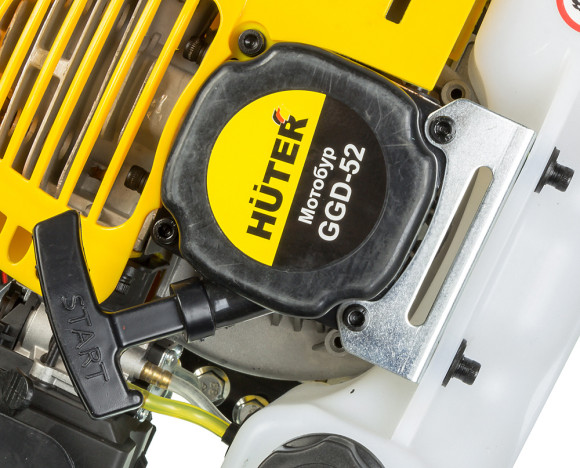 Мотобур Huter GGD-52 2-х такт. 2000Вт 1.9л.с. 52см3 8700об/мин (70/13/1)