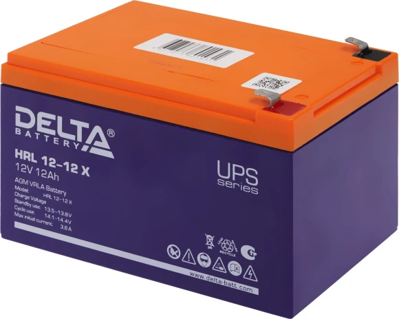 Батарея для ИБП Delta HRL 12-12 X 12В 12Ач